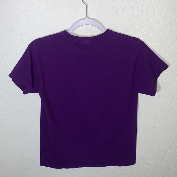 Delta Pro Weight Purple Welcome to Fabulous Las Vegas Short Sleeve T Shirt Sz L - Picture 2 of 8